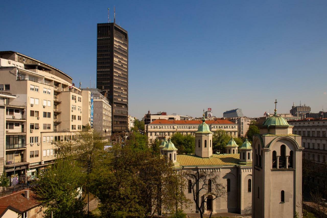 City Place Apartments Belgrado Esterno foto